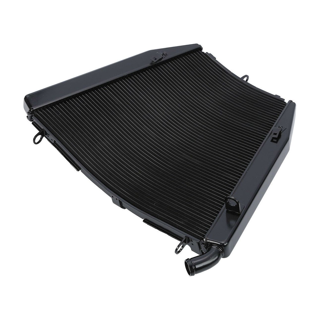Black Radiator Cooler Cooling For 2006-2007 Honda CBR1000RR CBR1000RR CBR 1000RR