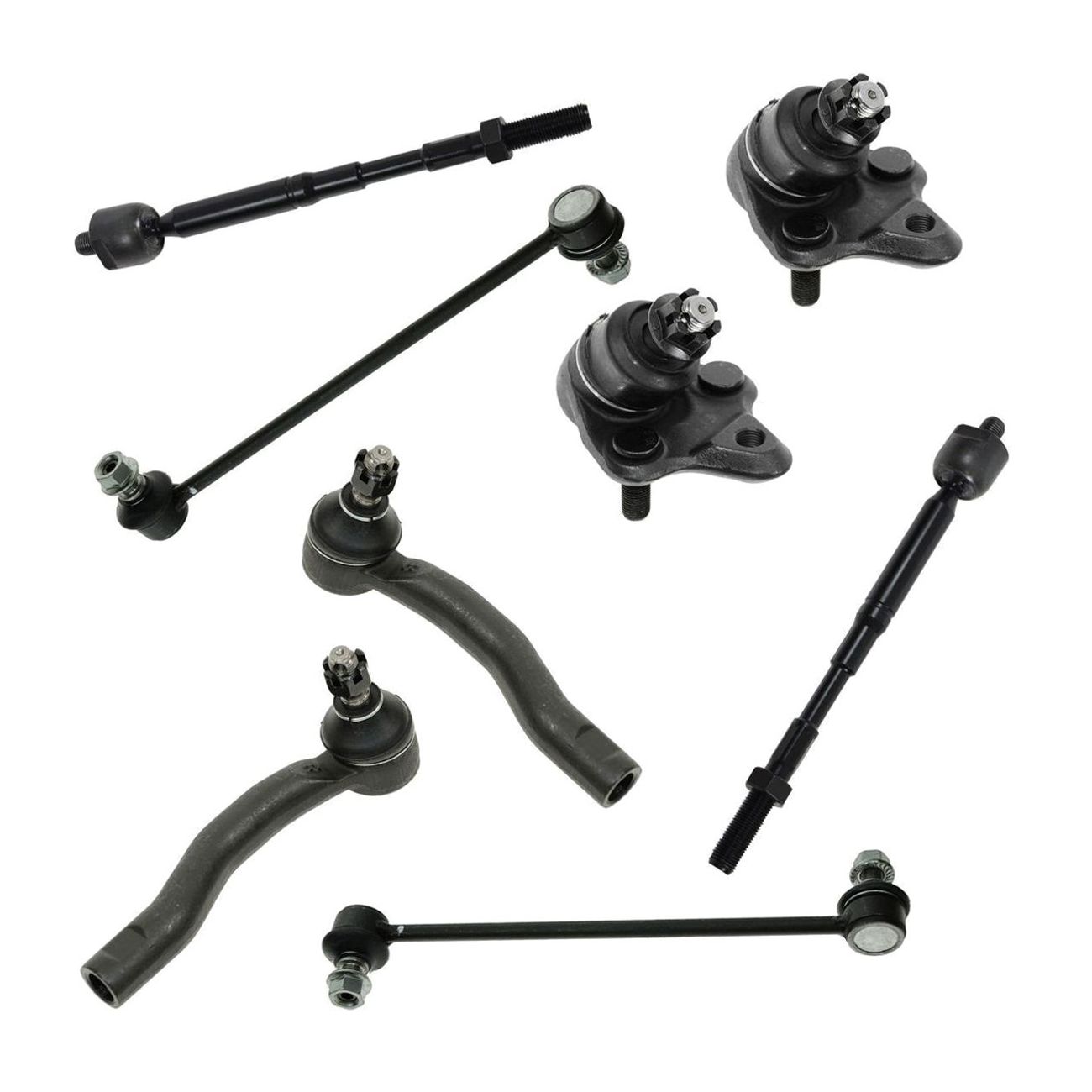 For 2003-2008 Toyota Corolla Sedan Steering & Suspension Kit Front Left Set Of 8
