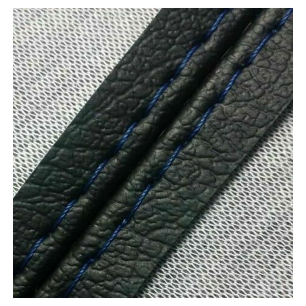 Console Lid Armrest Cover Leather For Subaru Impreza 2017-2020 Blue Stitch