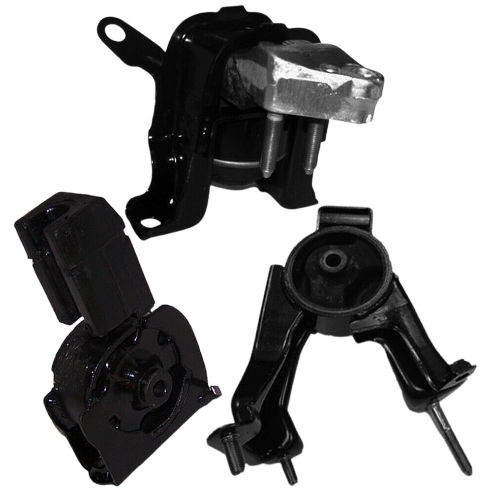 Front, Rear & Right Engine Motor Mounts 3Pcs Set 1.8L Auto