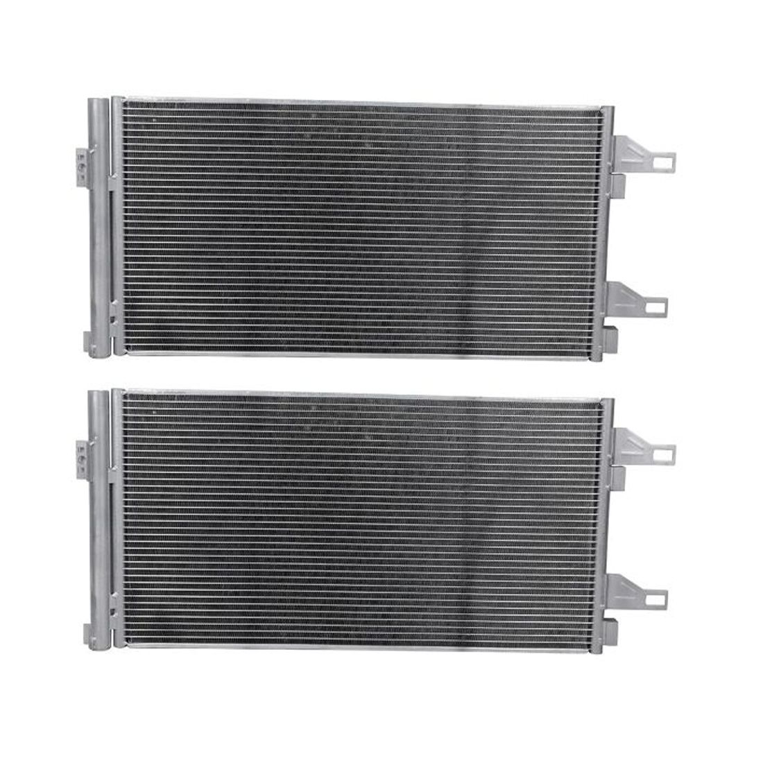2 Sets Of - AC Condenser A/C Air Conditioning For 2014-2018 Ram ProMaster 1500 2500