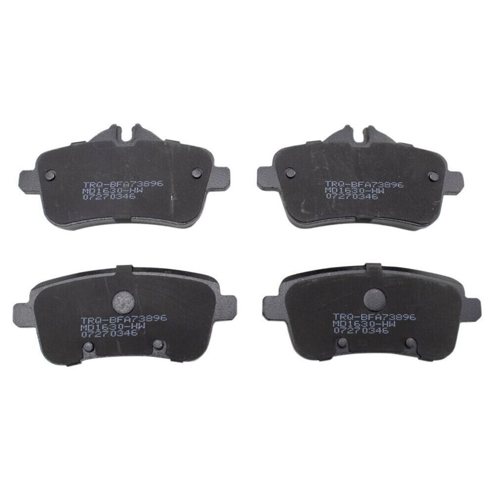 For 2015-2019 GLA45 AMG Sport Utility Rear Posi Semi Metallic Disc Brake Pads