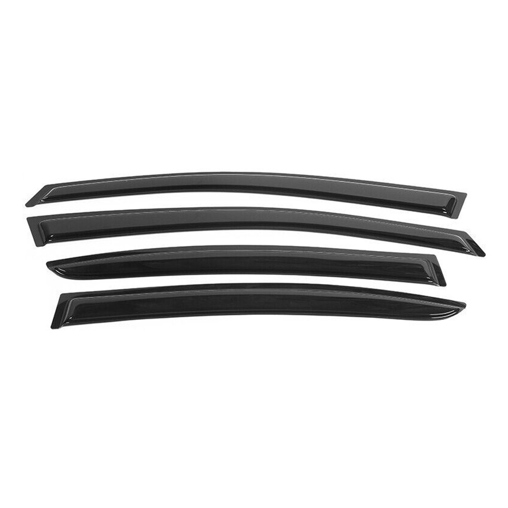 2 Sets Of - Fits 12-16 Subaru Impreza & 15-21 WRX STI Window Visors Rain Sun Guard