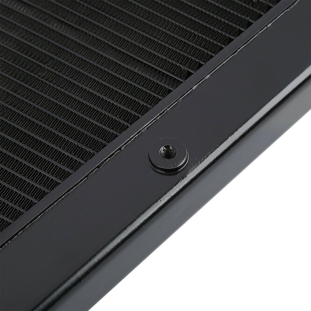 Black Radiator Cooler Cooling For 2006-2007 Honda CBR1000RR CBR1000RR CBR 1000RR