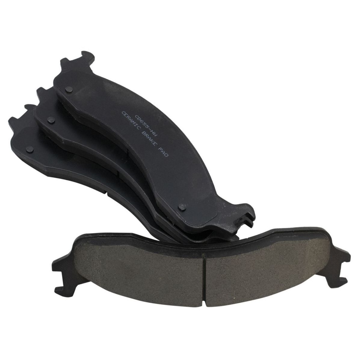 For 95-99 Ford E-250 Econoline Base Cutaway Van Brake Pad Ceramic Front Set