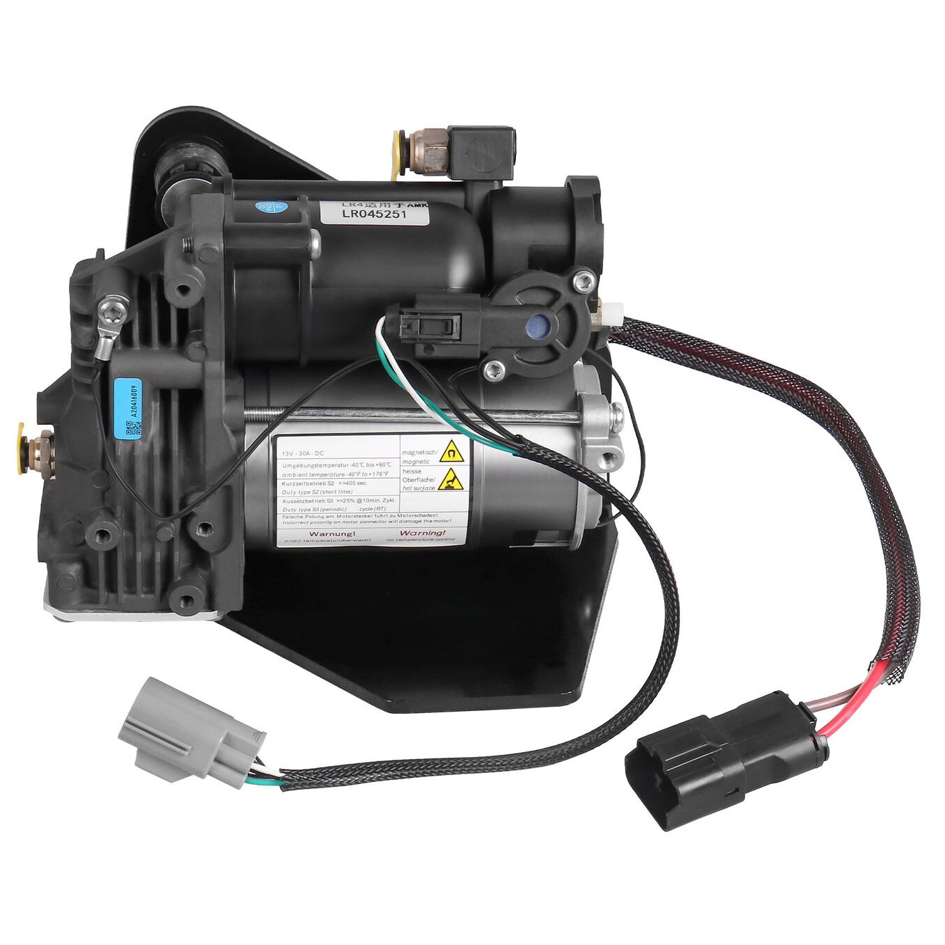 Air Suspension Compressor Pump For 05-09 LR3 10-13 LR4 06-13 Range Rover Sport