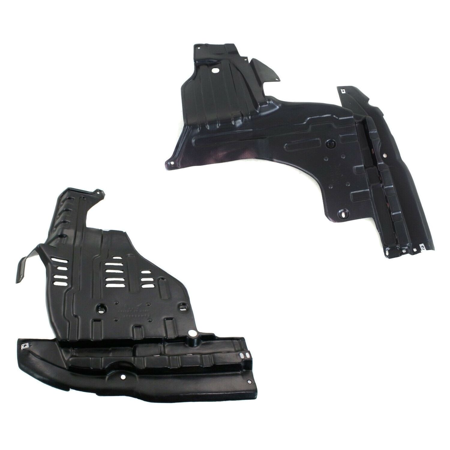 Set Of 2 Engine Splash Shields Driver & Passenger Side LH RH For 10-13 SX4 Pair