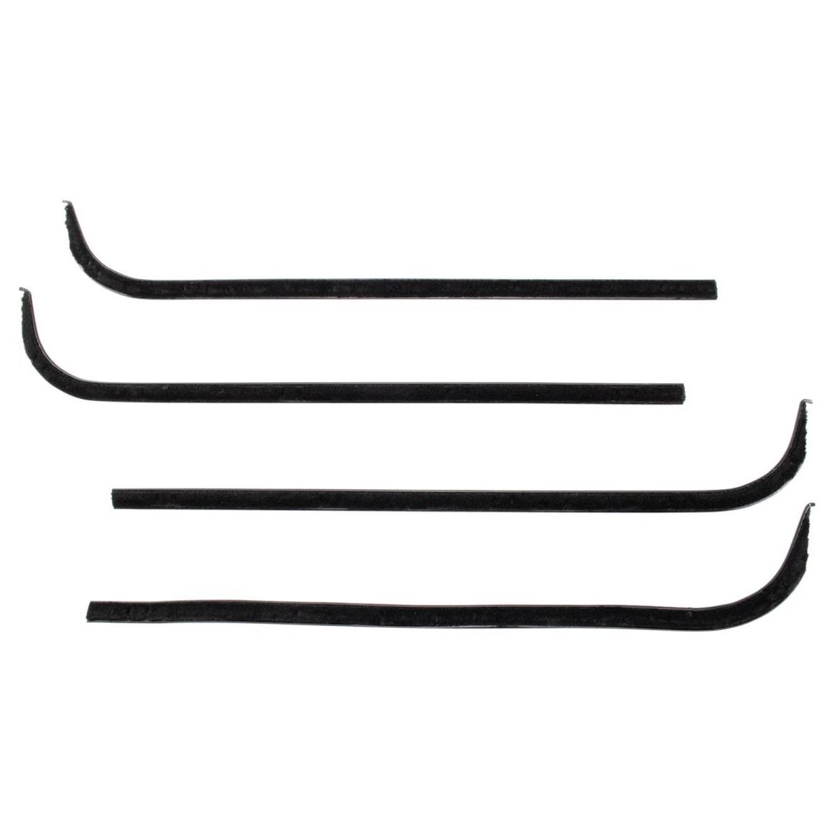 For Ford 71-72 F-100 Base Standard Cab Pickup Door Window Belt Weatherstrip Kit