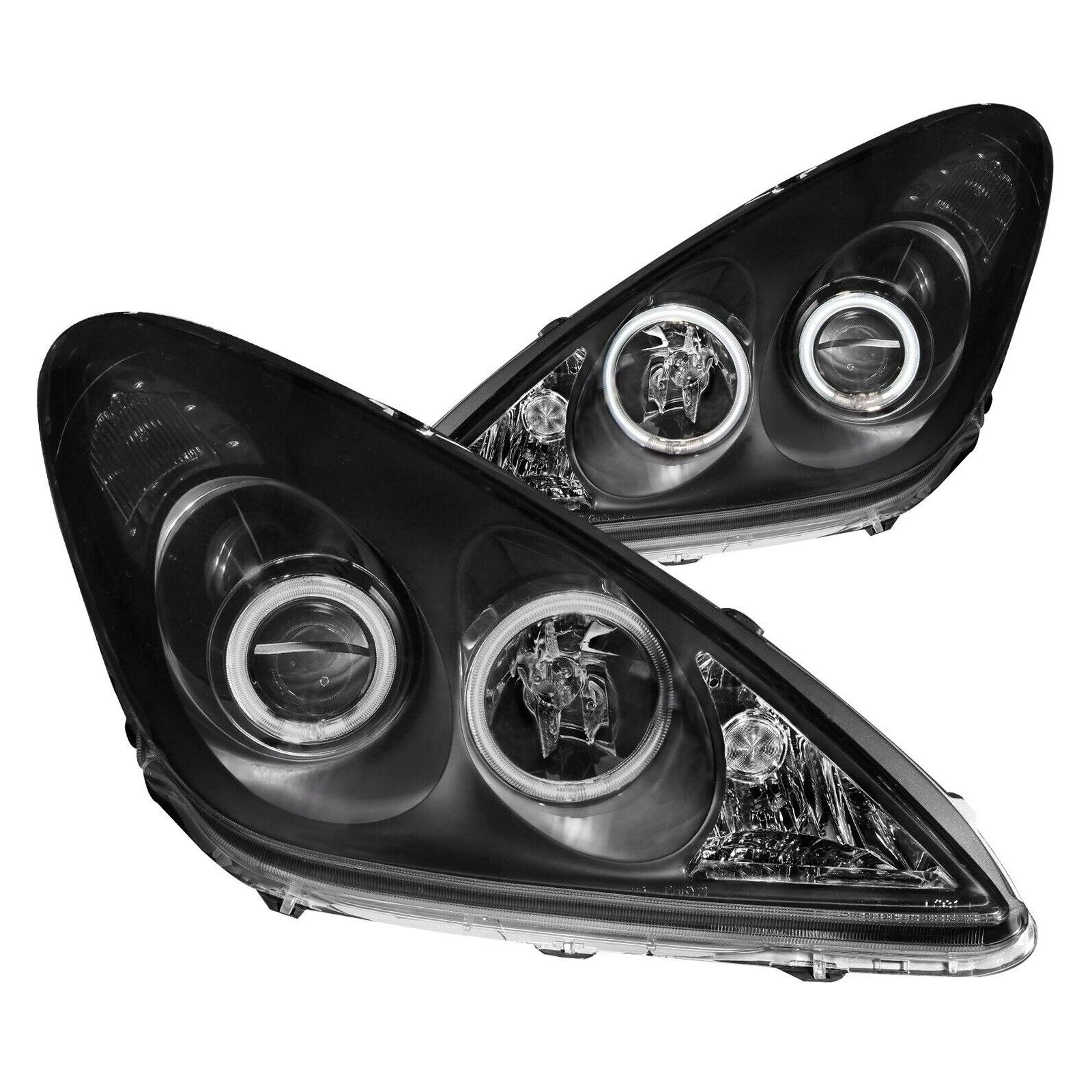 For 2004-2006 Lexus ES330 Base Sedan Projector Headlight Set W/Halo