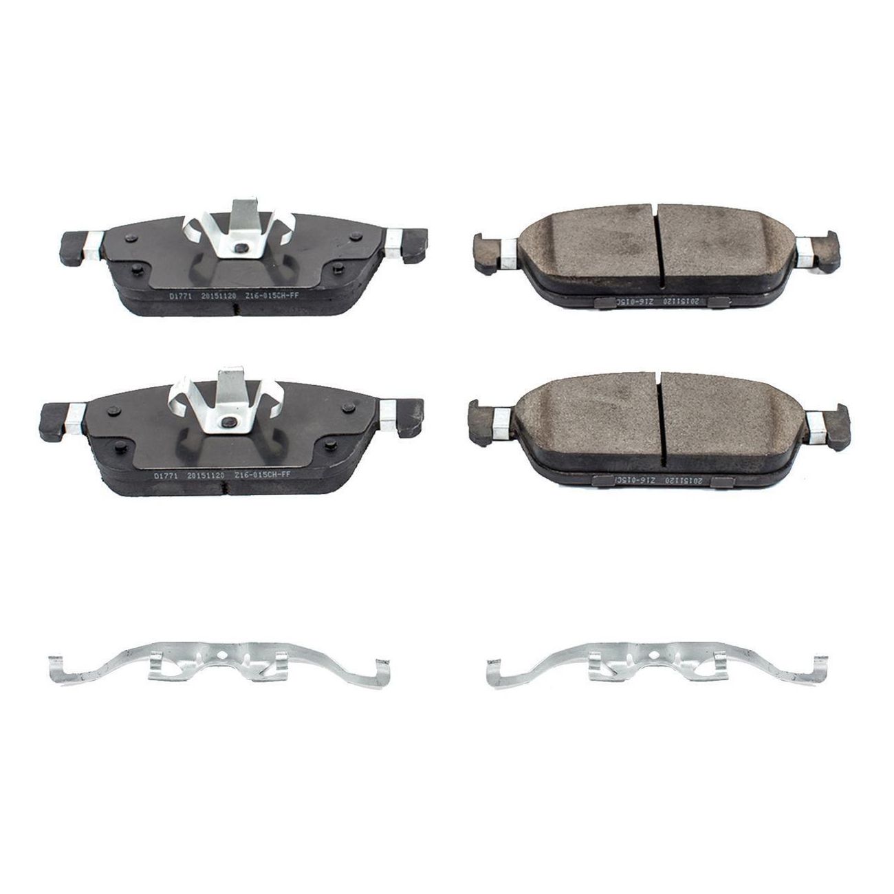 17 For 2015-2018 Focus Hatchback Z17 Evolution Ceramic Brake Pads With Hardware
