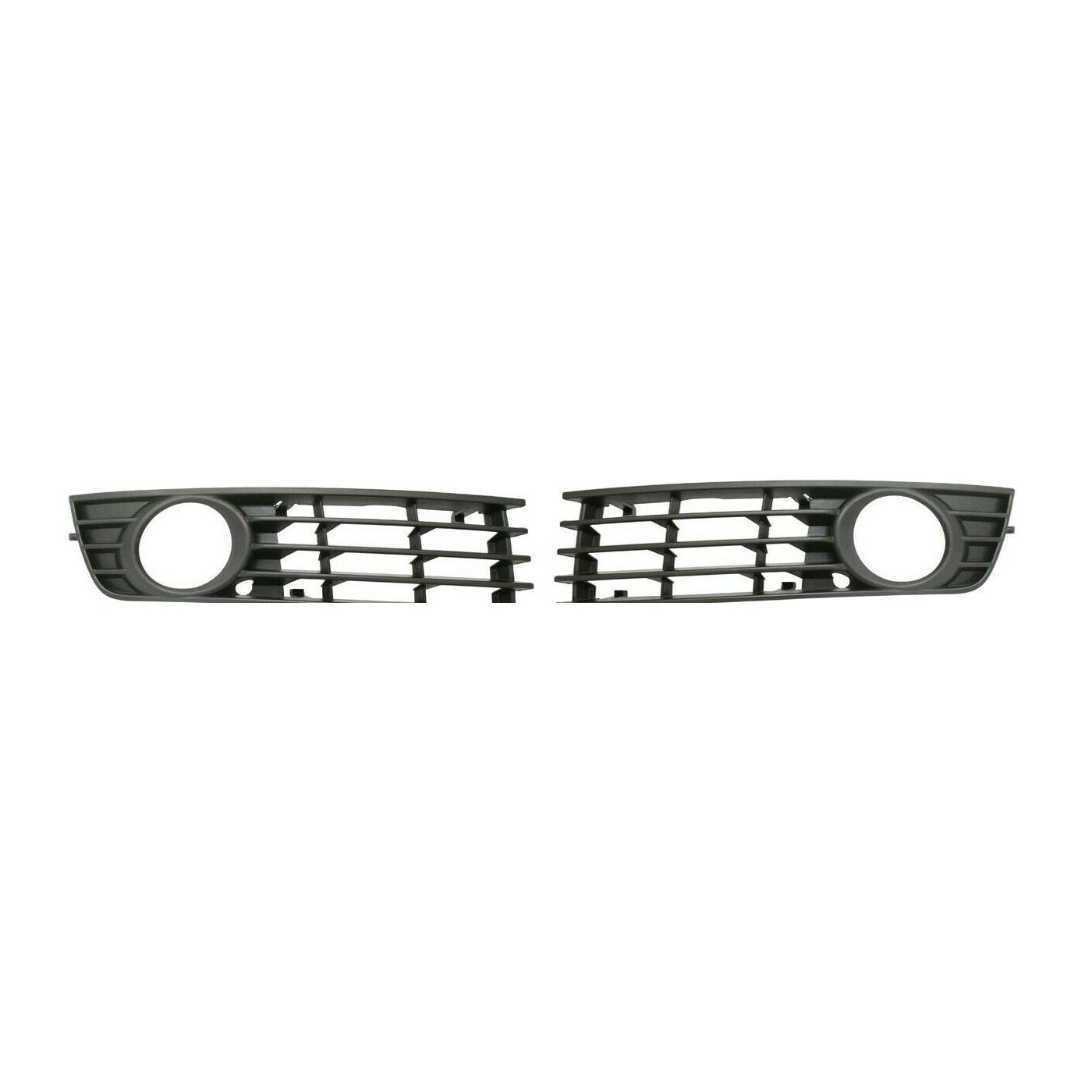 Fog Light Trim Set For Audi 02-05 A4 02-05 A4 Quattro 04-05 S4 Left & Right 2Pc