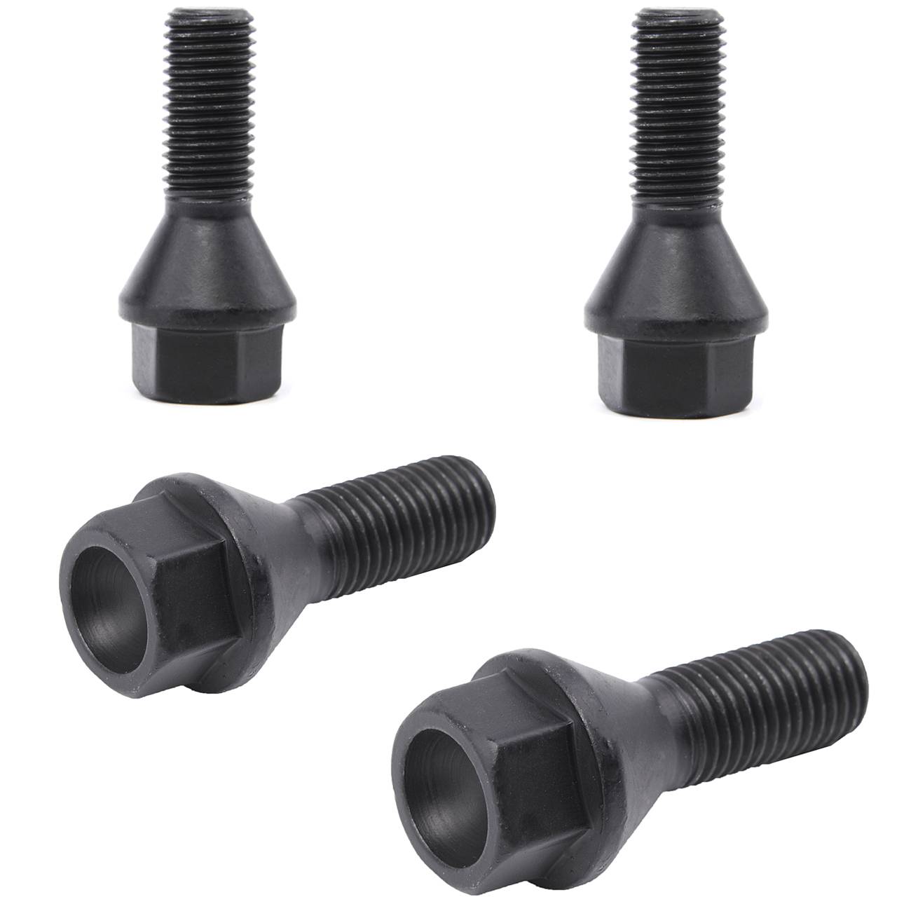 2 Sets Of - Wheel Lug Bolts Nuts For 1975-2013 BMW E46 E90 E39 E60 E53 36136781150