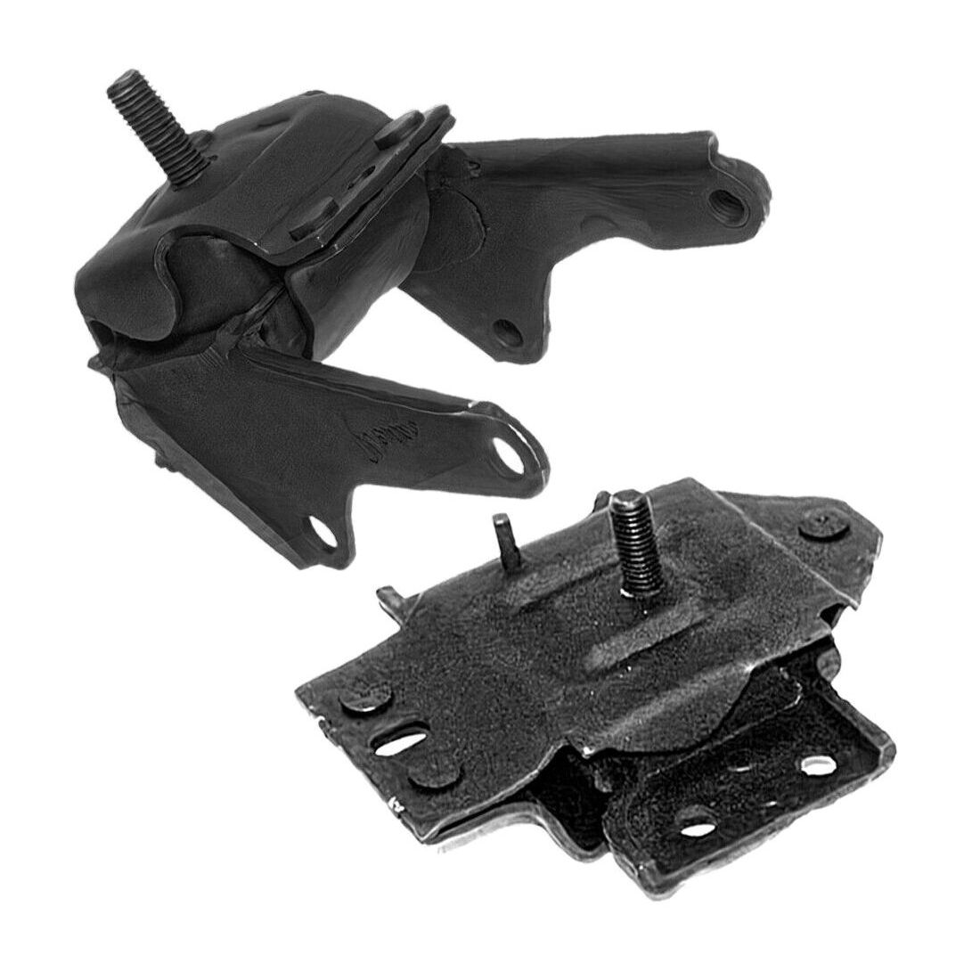 Left & Rear Manual Transmission Mounts 2pcs Set Fits