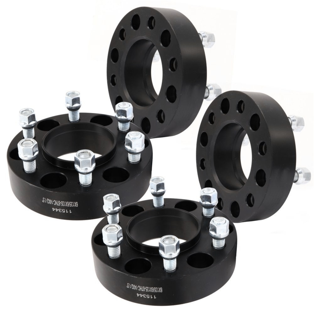 4Pc 1.5" 38mm Thick 6x135 Hubcentric Wheel Spacers Fits 2004-2014 Ford F-150