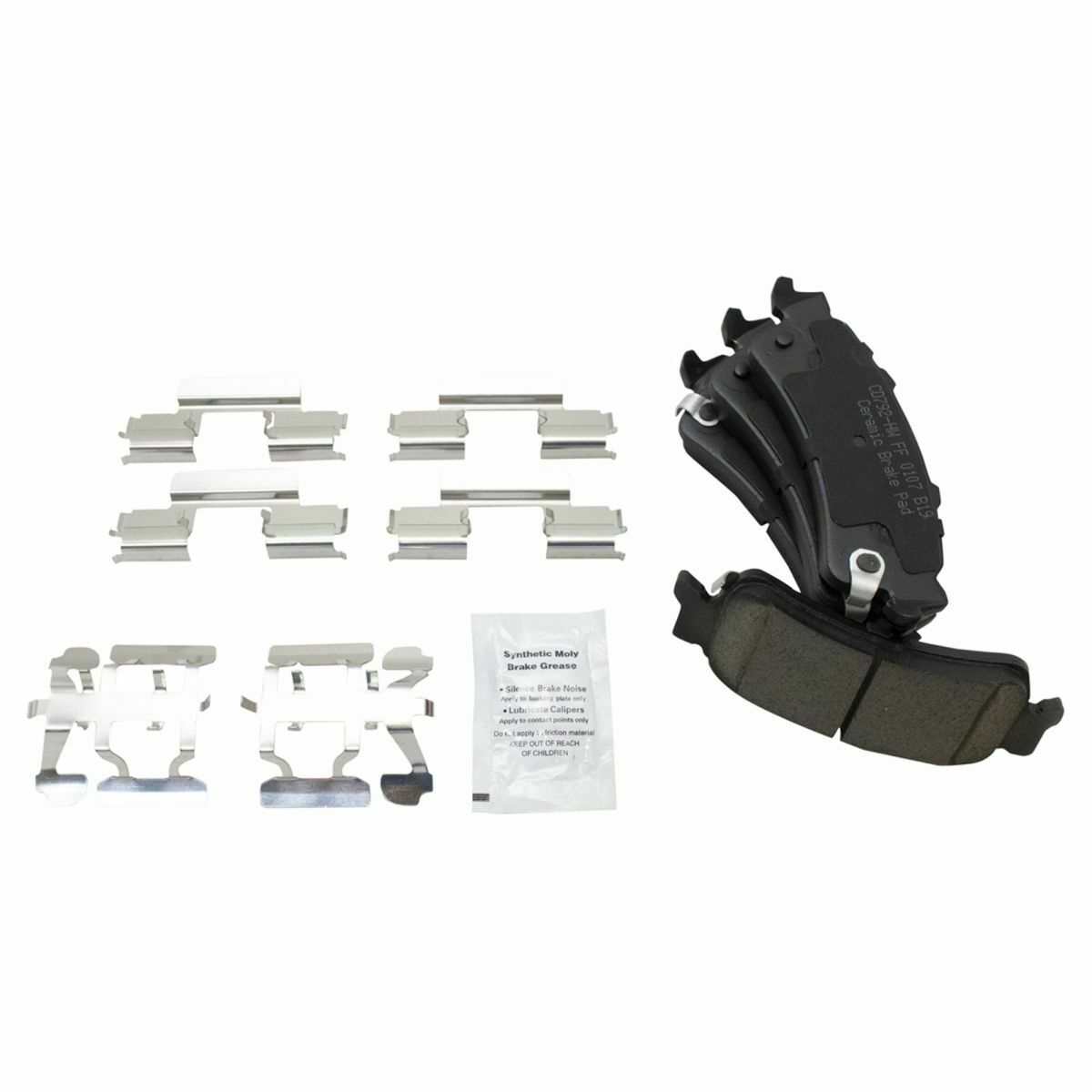 Performance Drilled Slotted Rotor & Posi Ceramic Brake Pad Front & Rear
