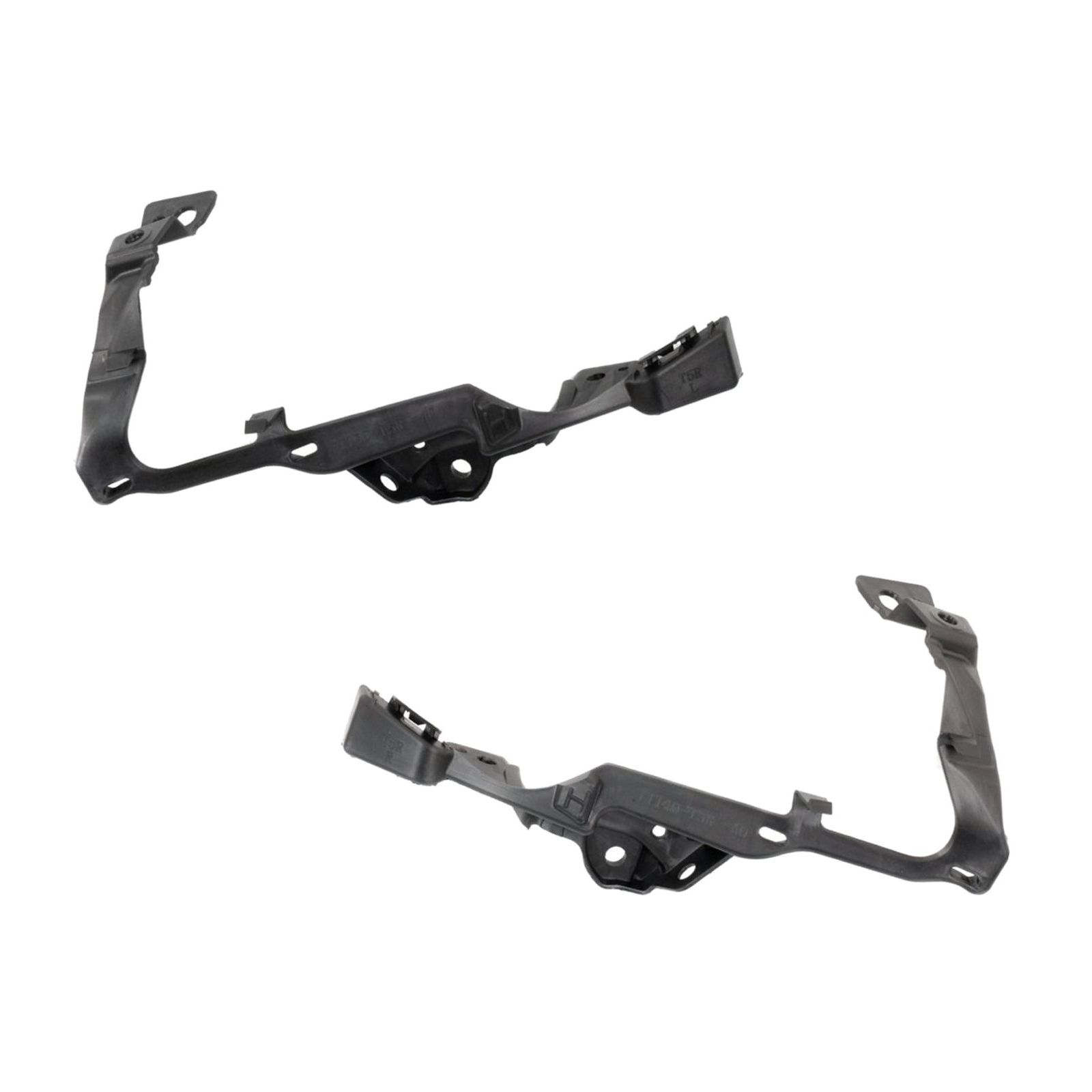 Headlight Bracket Set For 2015-2017 Honda Fit Left And Right Primed Plastic 2Pc