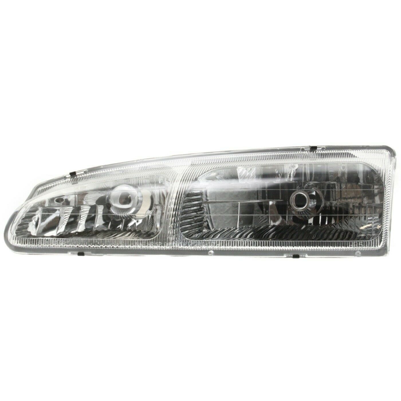 Headlight Set For 1996-97 Thunderbird 1996-97 Cougar LH RH W/ Bulb