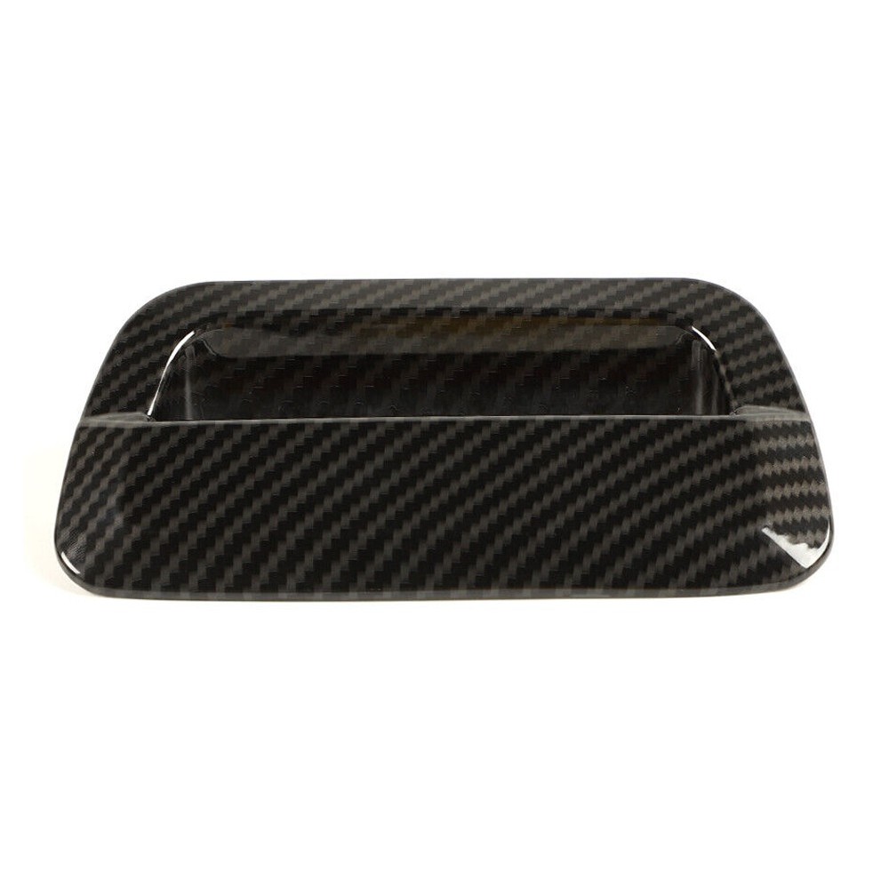 2 Sets Of - Tailgate Handle Cover Trim /Durango + Carbon Fiber