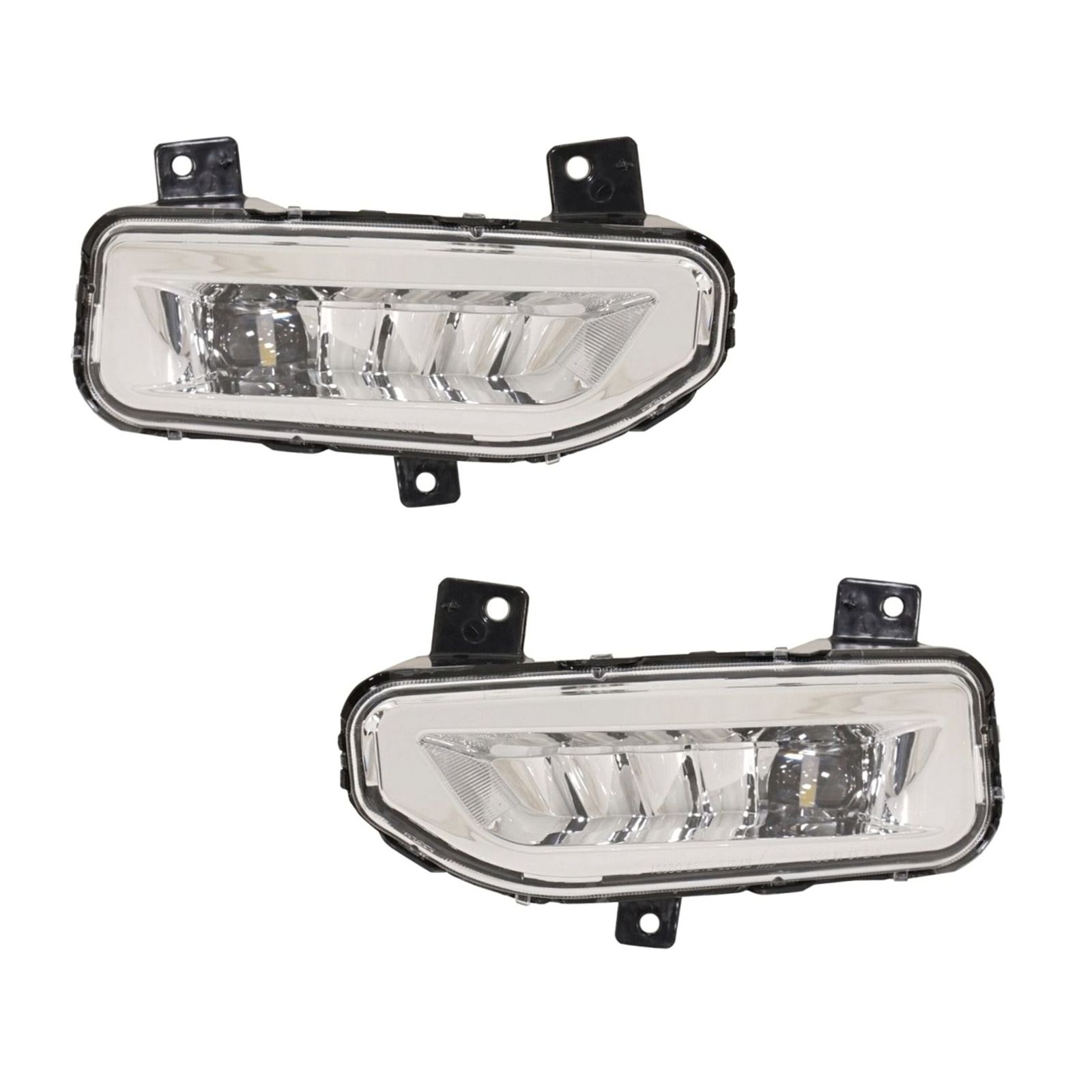 Fog Lights Driving Lamps Set Of 2 Front Driver & Passenger Side Left Right Pair