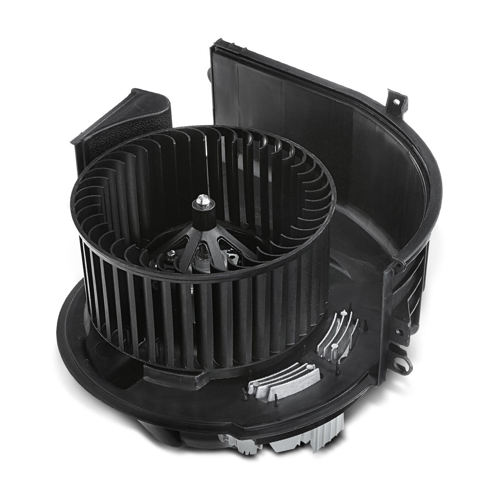 For BMW HVAC Blower Motor Fan Assembly With Resistor For BMW X5 07-14 X6 08-14