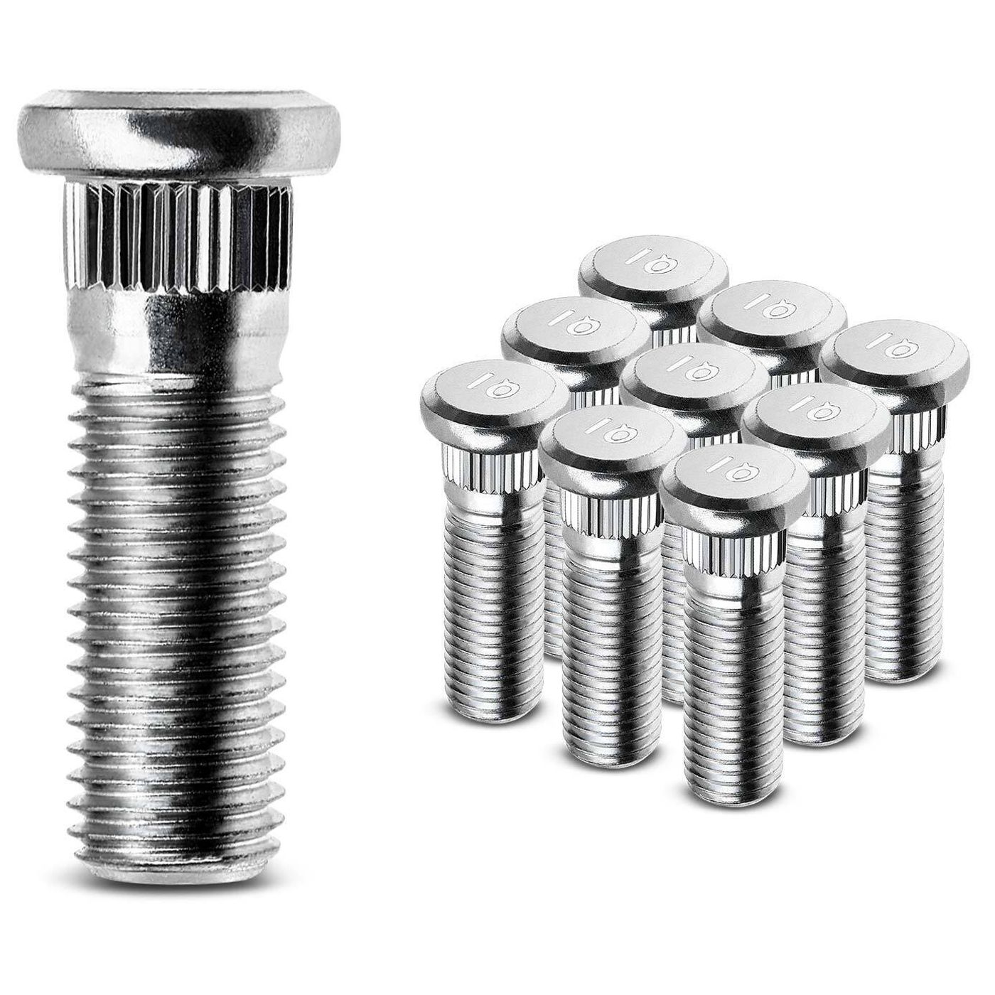 10x M12-1.50 Wheel Lug Stud For Honda Civic 1980-2021 Accord CR-V CR-Z Acura ILX