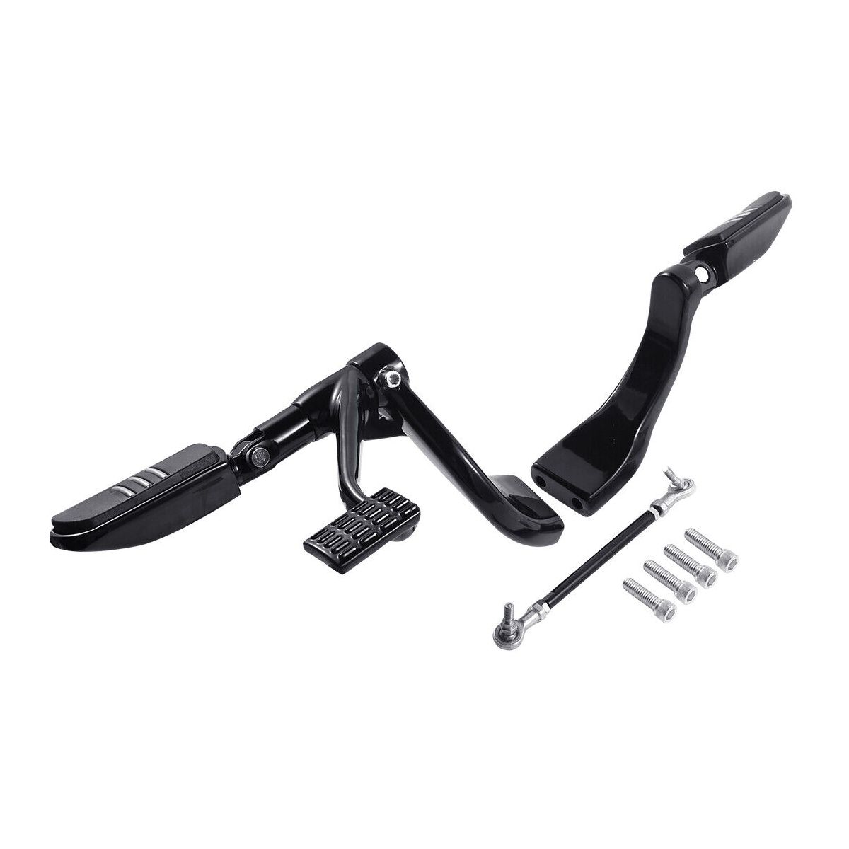 Mid For 2004-2013 Harley-Davidson Sportster 1200 Foot Pegs Levers
