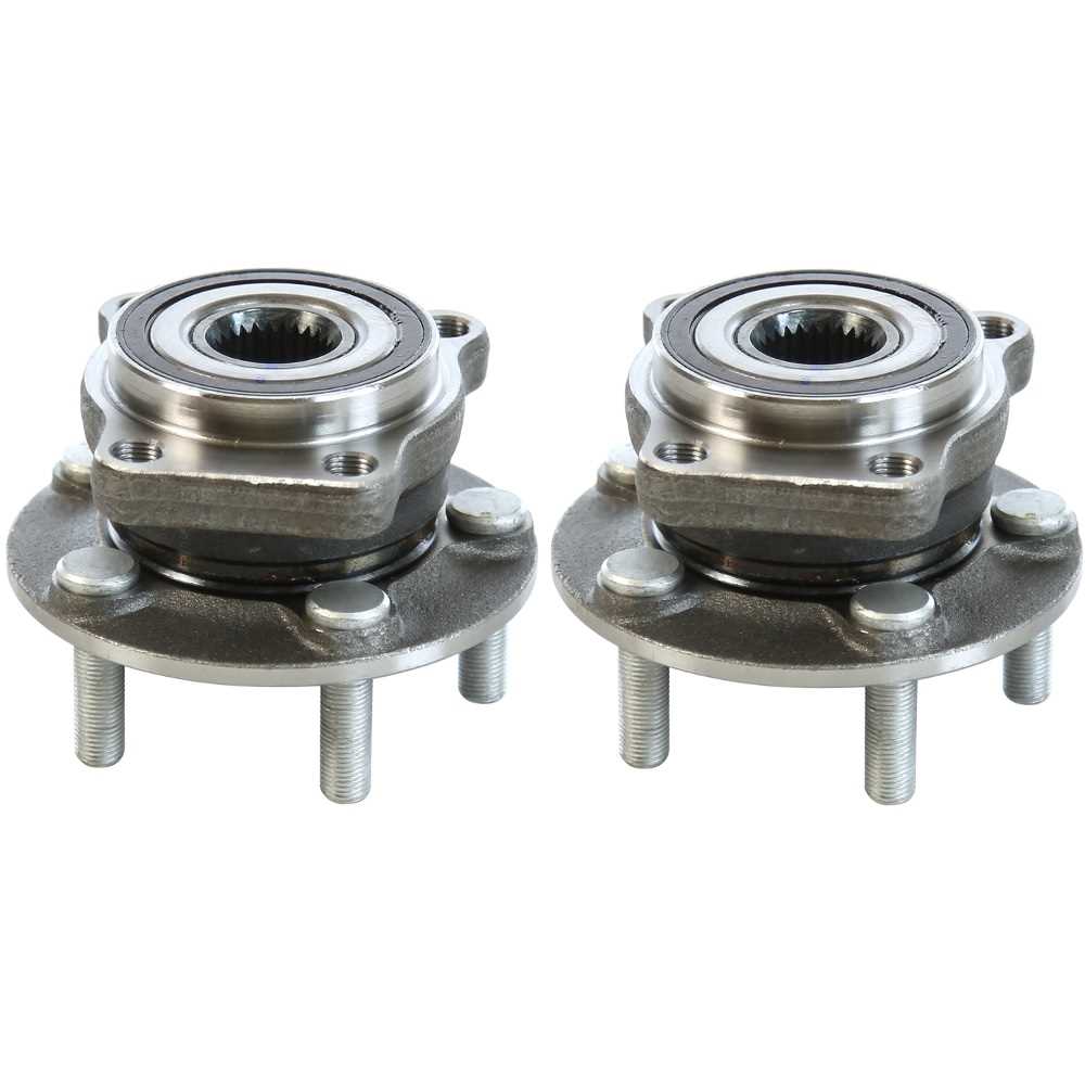 2 Sets Of - For 2008-2014 Subaru Impreza 2009-2014 Forester Front Wheel Hub Bearing