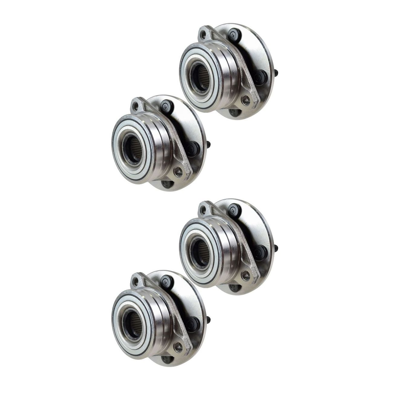 2 Sets Of - For Ford Taurus Lincoln Continental Mercury Sable Front Wheel Hub