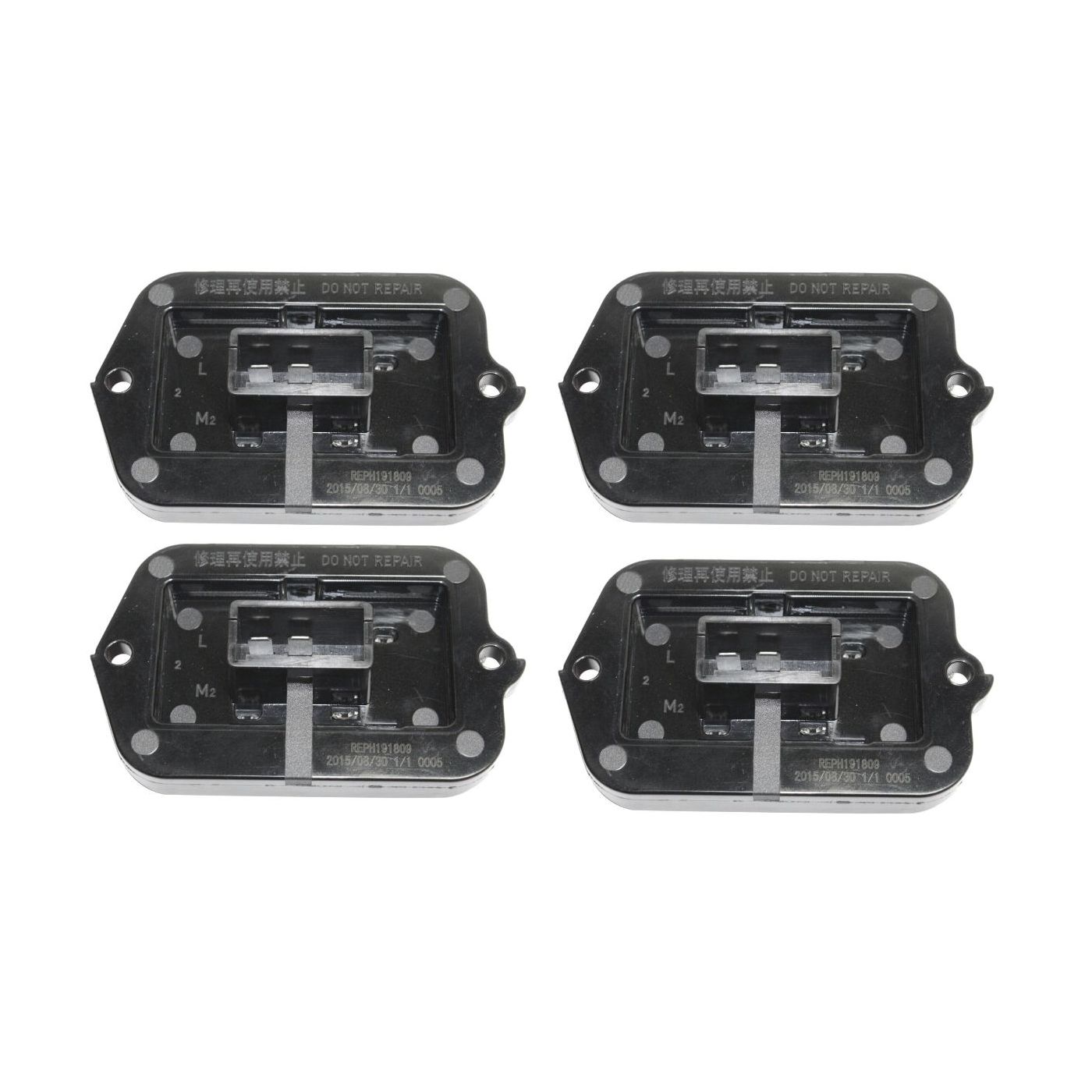 4 Sets Of - Blower Motor Resistor Front Or Rear For Honda Accord Odyssey Isuzu Oasis