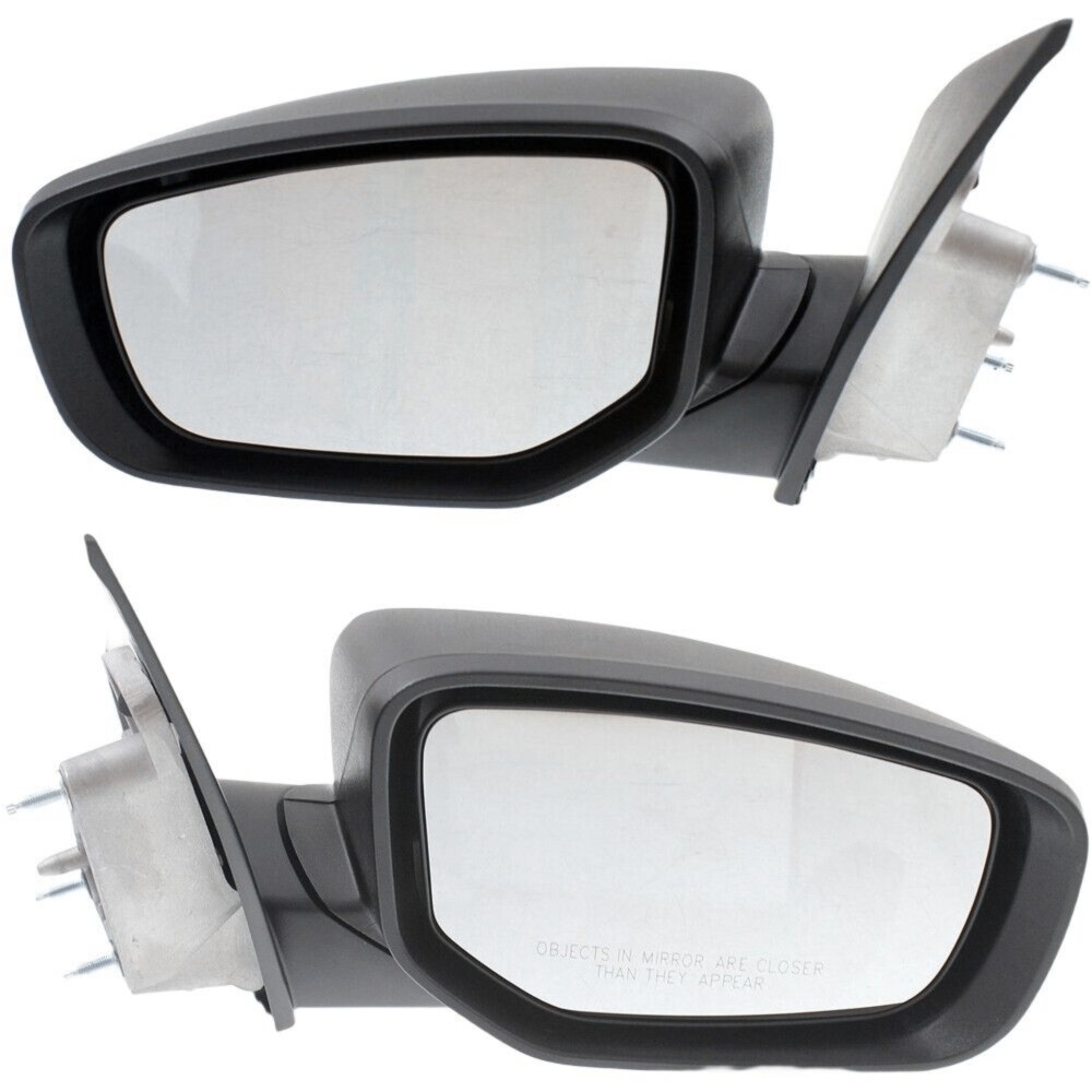 Set Of 2 Mirror Manual For Dodge 2013-2016 Dart Left And Right Textured Black