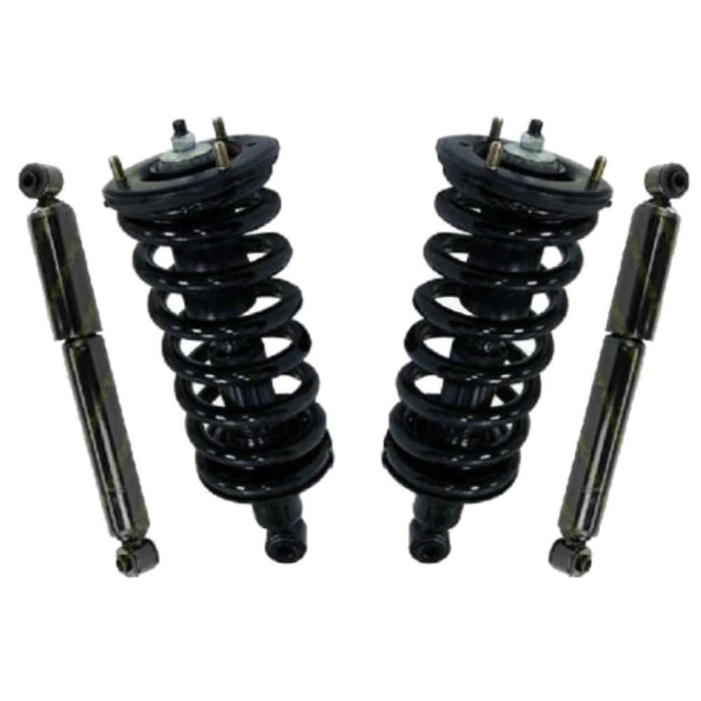 Front Struts Rear Shocks For 05-15 Nissan Armada With O Rear Air Leveling System