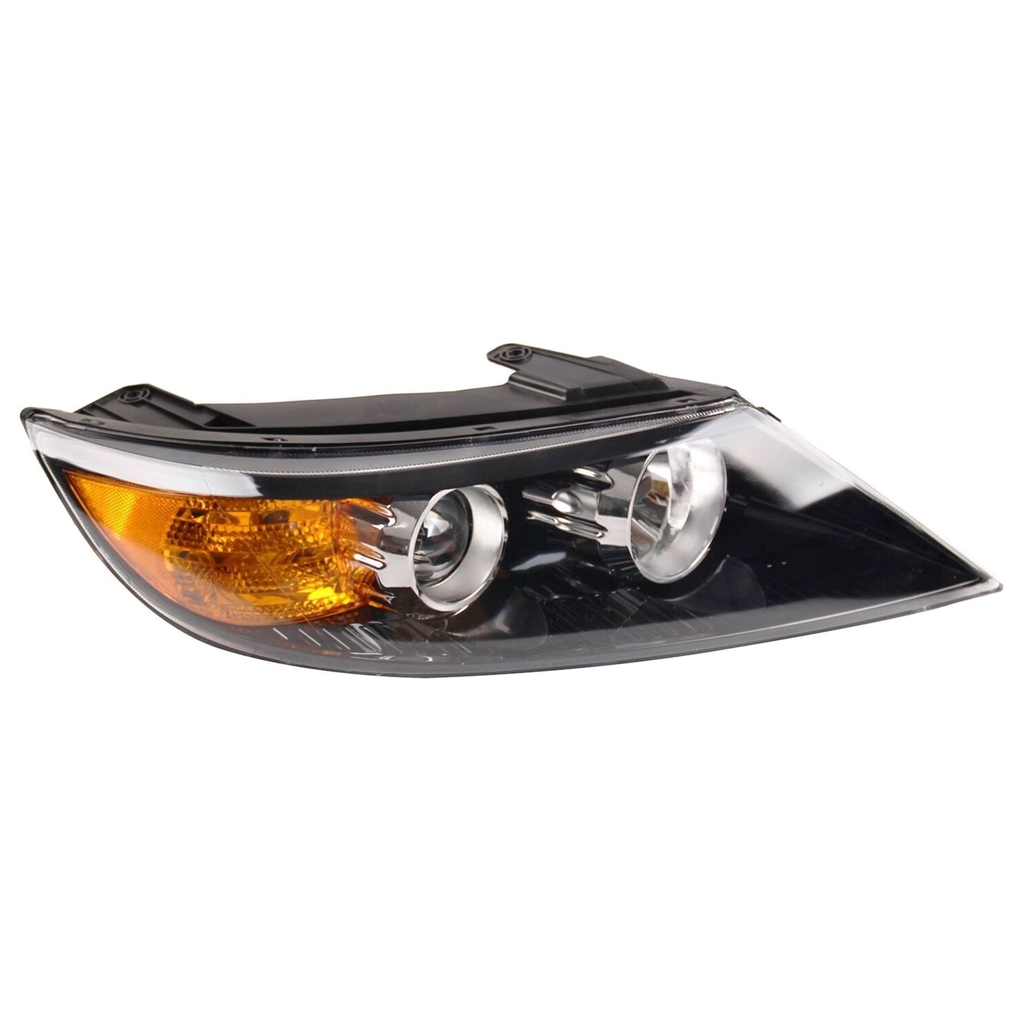 Headlight Assembly For 11-13 Sorento Sport Utility Right Clear Lens W/O Bulb