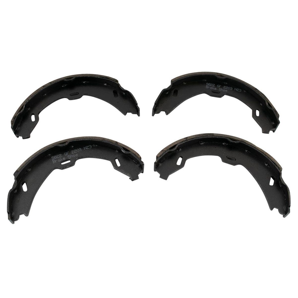 Rear Parking Brake Shoe Set Fits 2010-2020 Porsche
