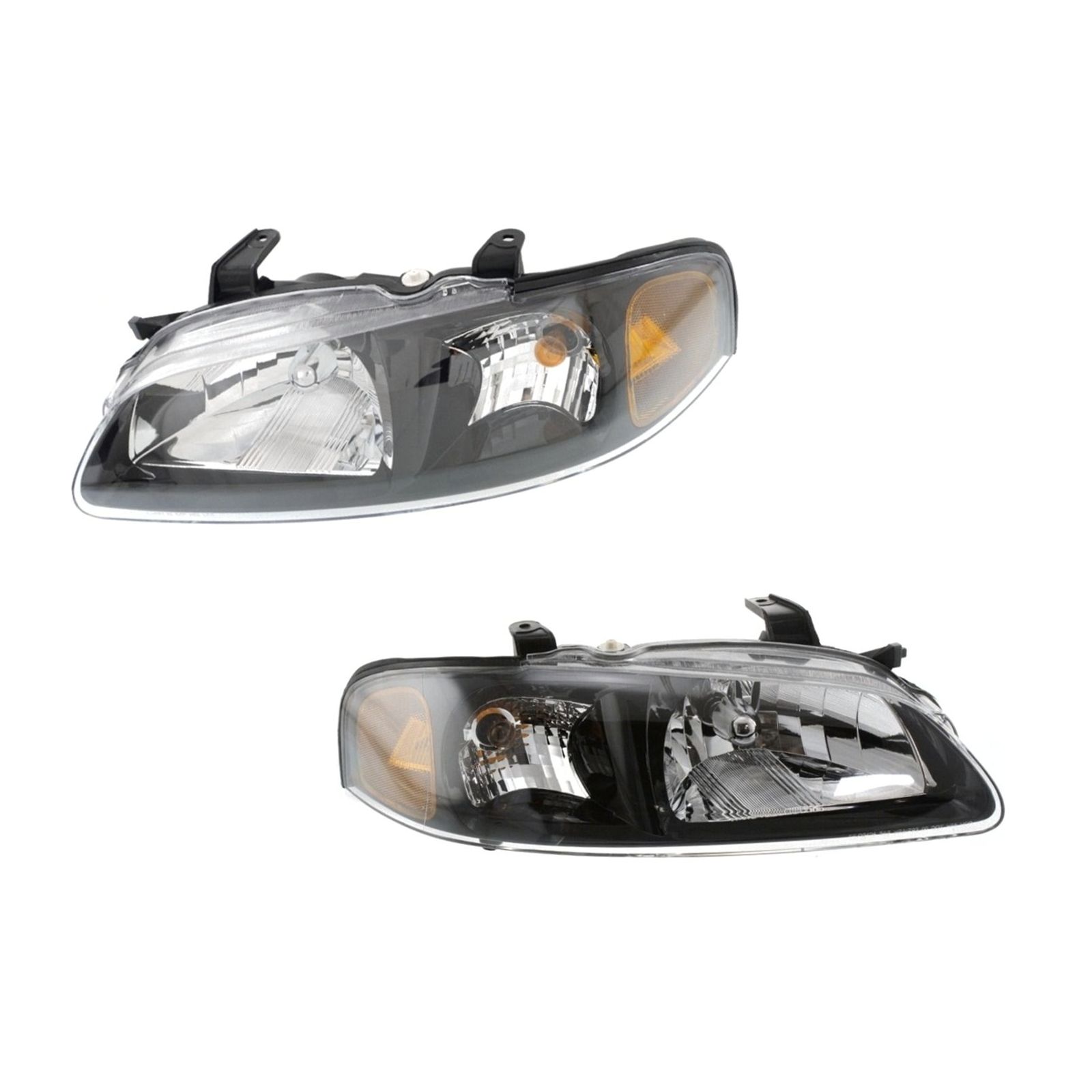 Headlight Set Left And Right For 02-03 Nissan Sentra SE-R/SE-R Spec V Model