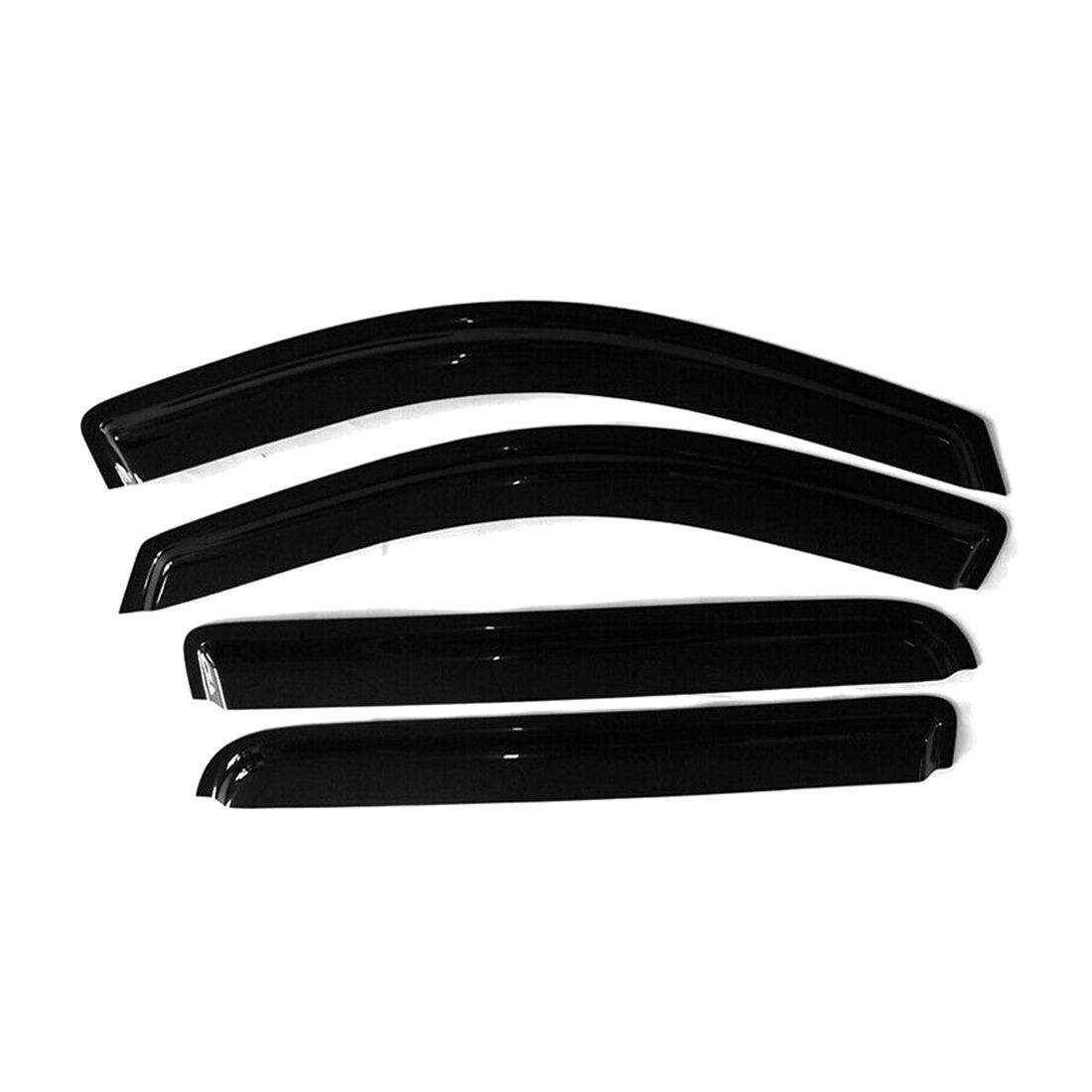 2 Sets Of - Fits 04-08 Ford F150 Super Crew Cab & 06-08 Lincoln Mark LT Window Visors