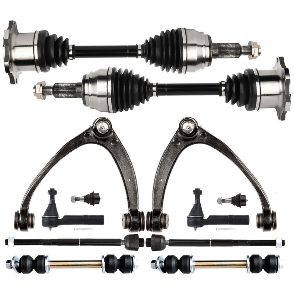 Front Upper Control Arm Suspension CV Axle Shaft For Cadillac Chevrolet GMC