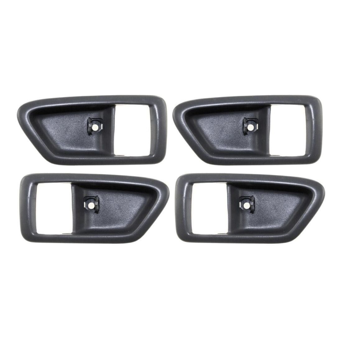 Door Handle Trims Set Of 4 Front & Rear Driver Passenger Side Gray Sedan