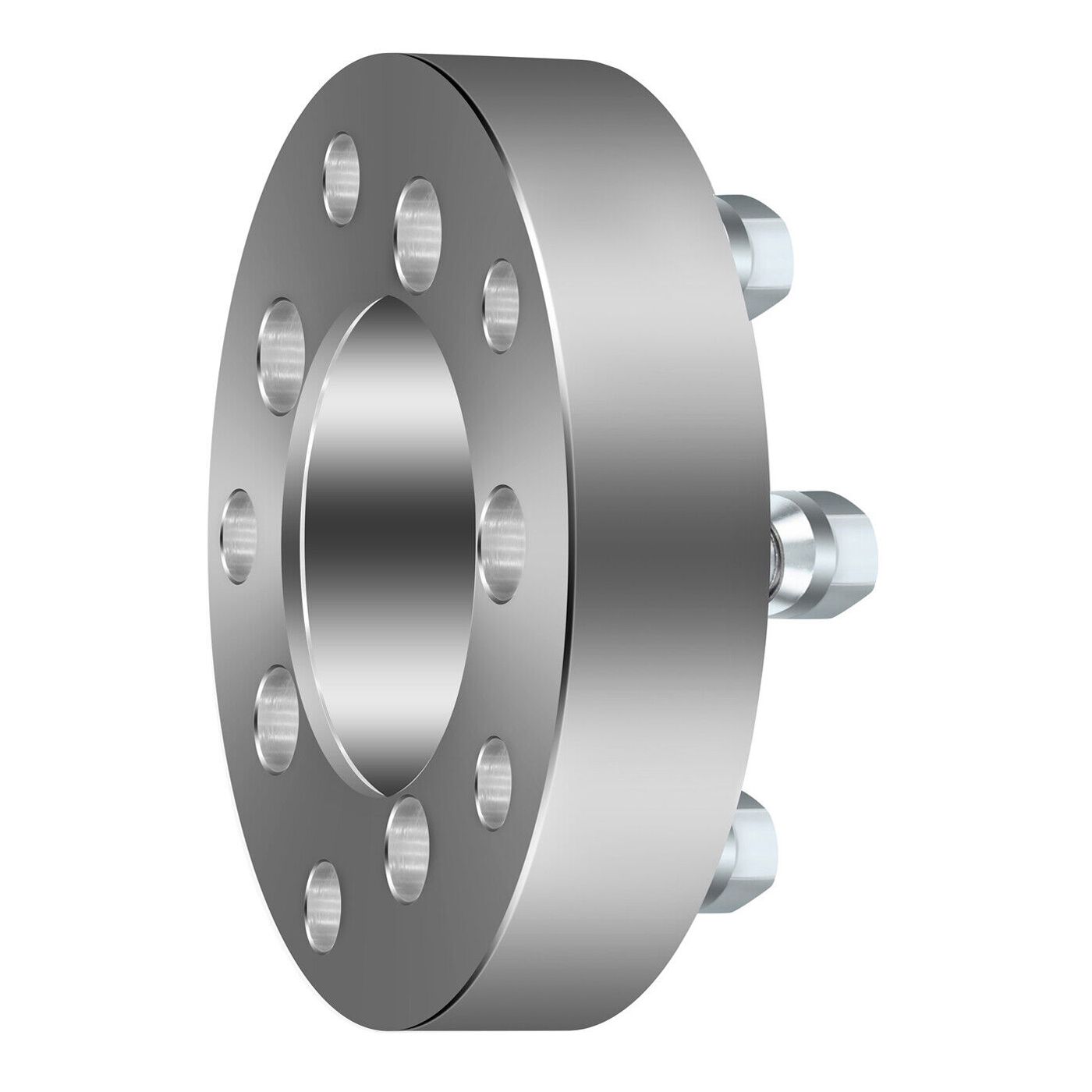 For 03-05 E-150 Club Wagon 2X 1.5" Wheel Adapters 5x5.5 To 5x4.5 1/2" Studs