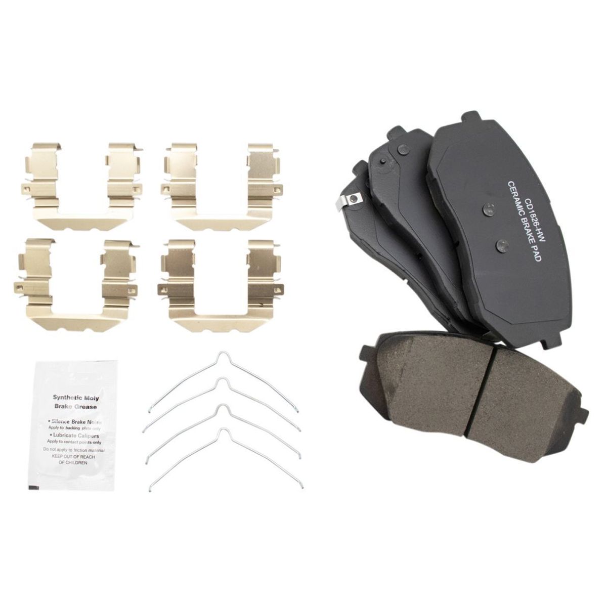 For 2015-2018 Hyundai Sonata Front Posi Ceramic Disc Brake Pads & Rotors Kit