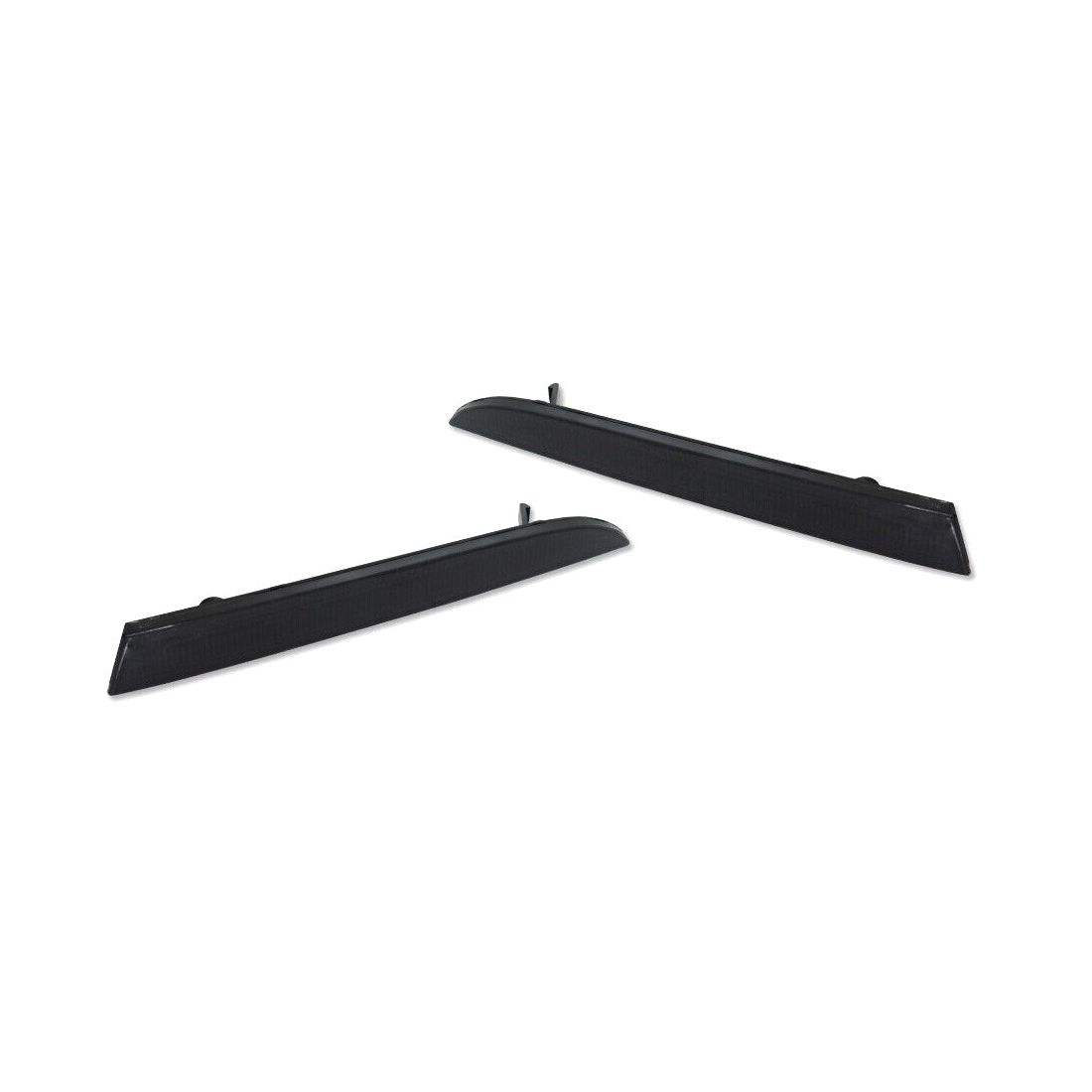 SMOKE LENS REAR BUMPER DIFFUSER REFLECTOR