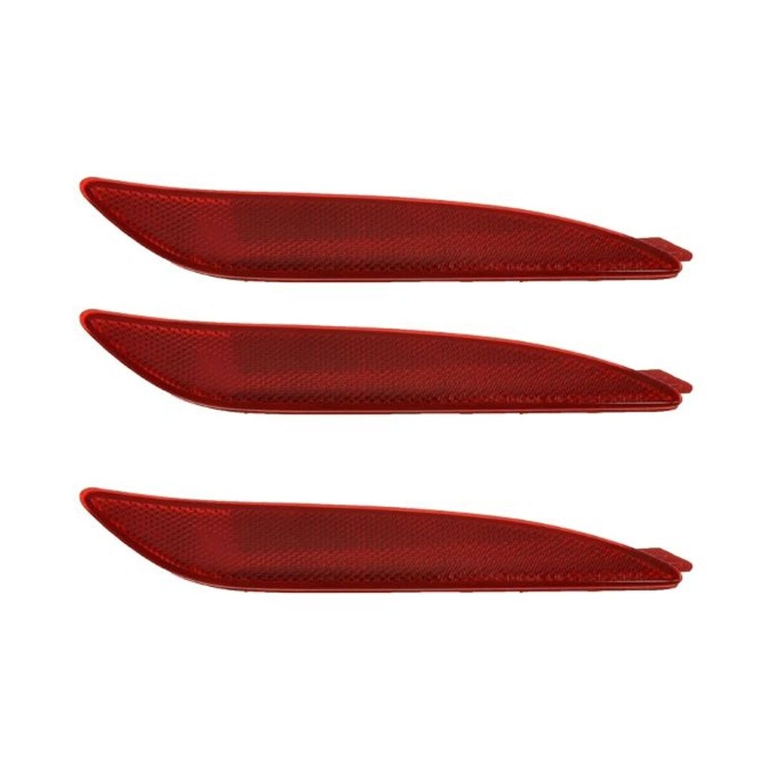 3 Sets Of - For 2011-2013 Hyundai Elantra Rear Bumper Reflector Marker Right