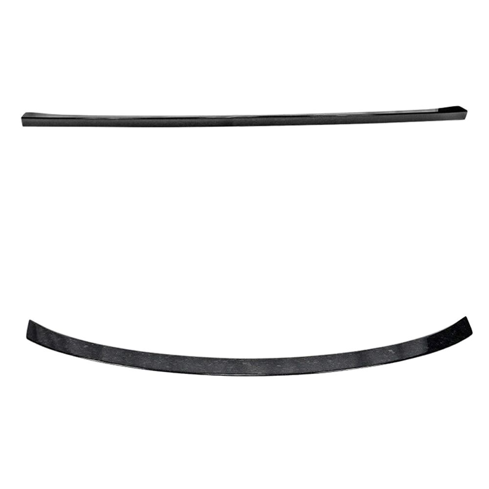 For 15-21 Benz W205 C Class Sedan ML Style Forged Carbon Fiber Trunk Spoiler 1PC