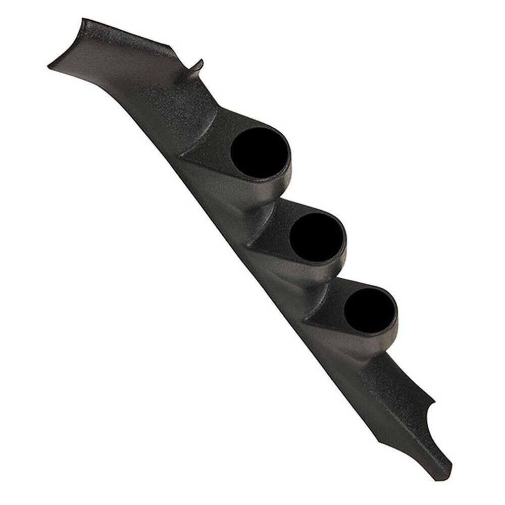 Black Triple Gauge 52mm Pillar For Pontiac 1978-1986 Bonneville G-Body