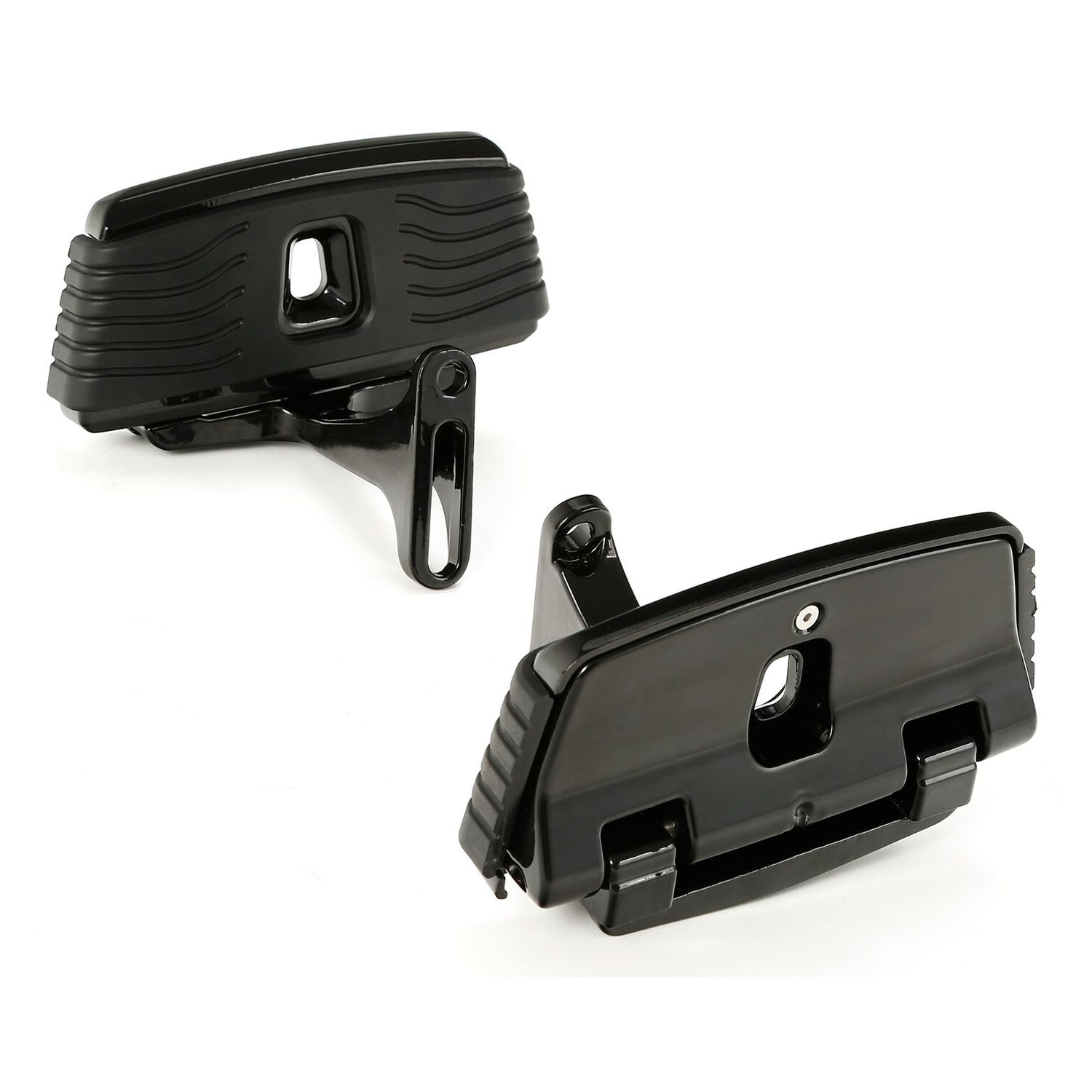 For 2015-2022 Harley-Davidson Freewheeler Black Passenger Floorboard Footboard