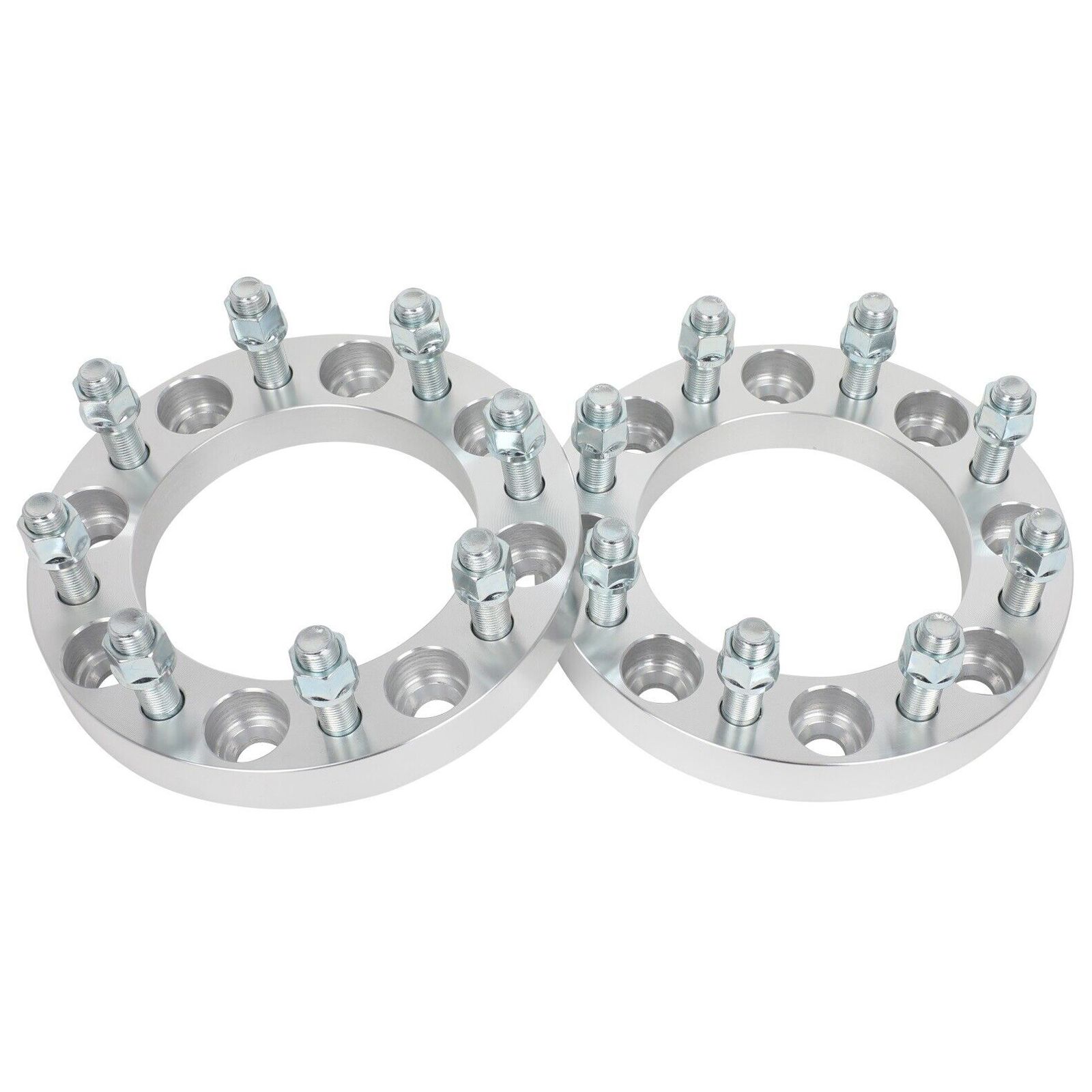For 06 Ram 2500 SLT Night Runner Sport 2pcs 1" 8x6.5 9/16" Studs Wheel Spacers