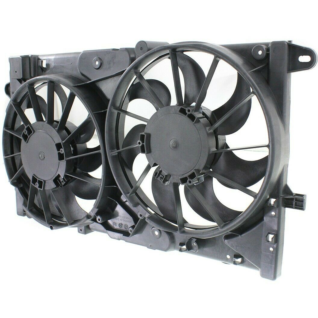 Radiator Dual Cooling Fan Assembly For 2013-2017 Impala Limited Malibu Brand