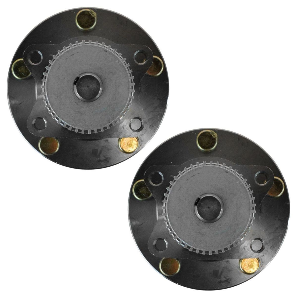 Rear Wheel Hubs & Bearings Set Of 2 For Chrysler Mitsubishi 2WD W/ ABS