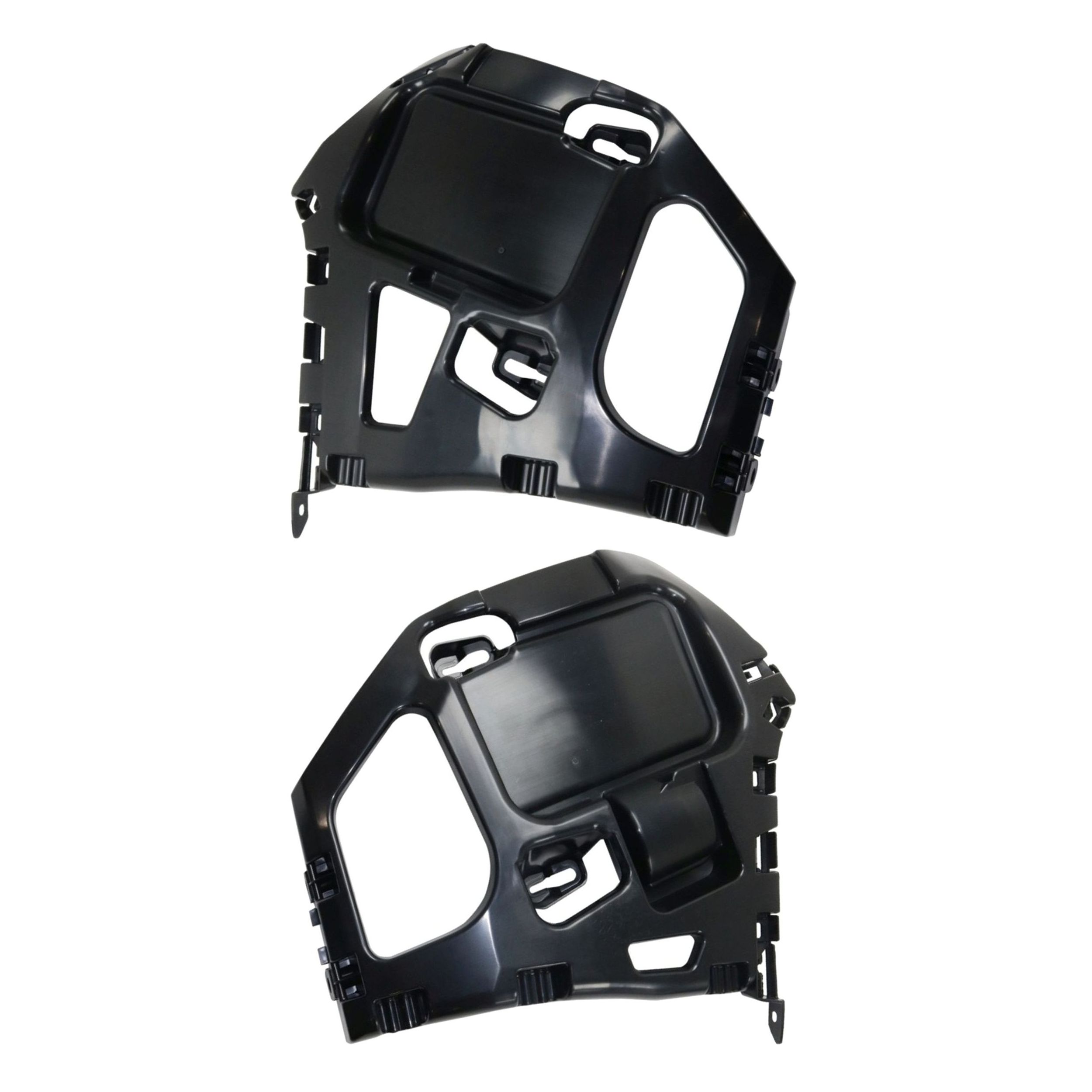 Pair Set Of 2 Bumper Face Bar Brackets Retainer Mounting Braces Left & Right