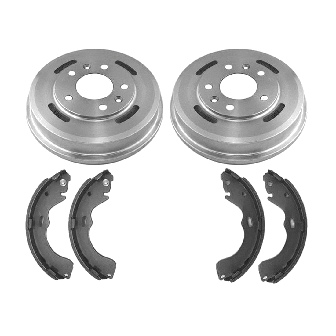 For 05-07 Ford Escape Hybrid Rear Brake Drum Brake Shoes Shoe Springs 4pc Kit