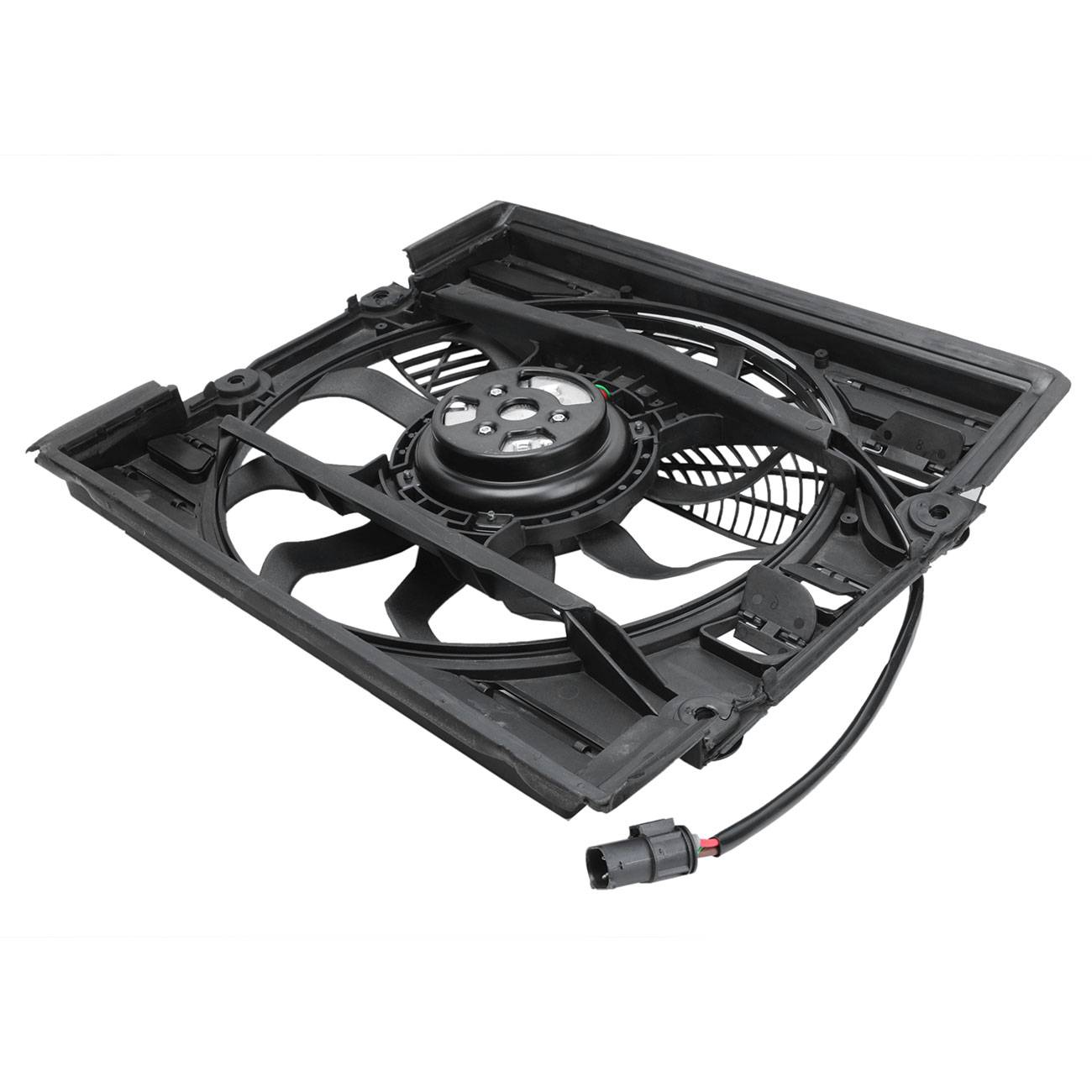 For 1999-2003 BMW Radiator Condenser Cooling Fan Assembly 64546921383